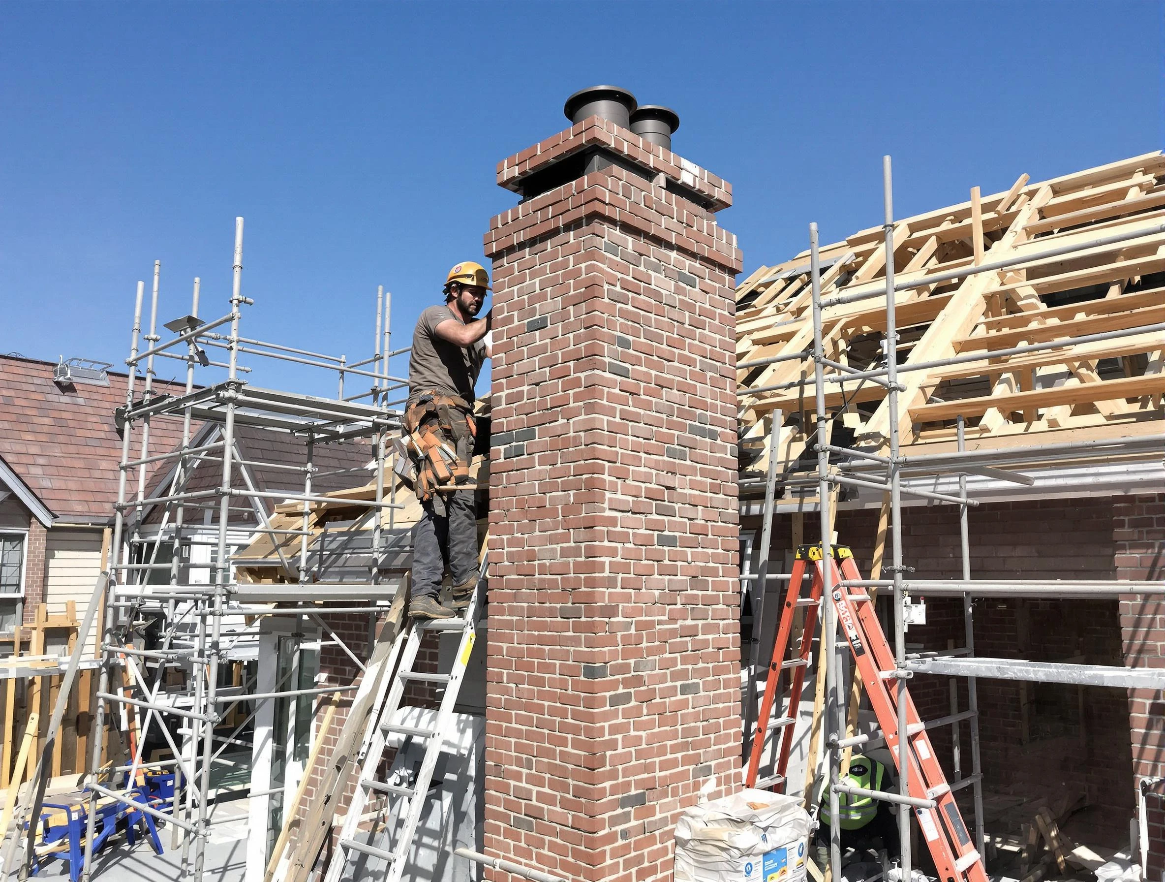 New chimney installation completed by Warr Acres Chimney Sweep in Warr Acres, OK